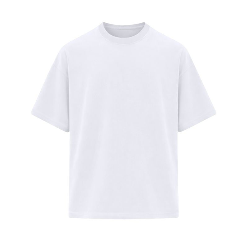 CAMISETA OVERSIZED — BLANCO