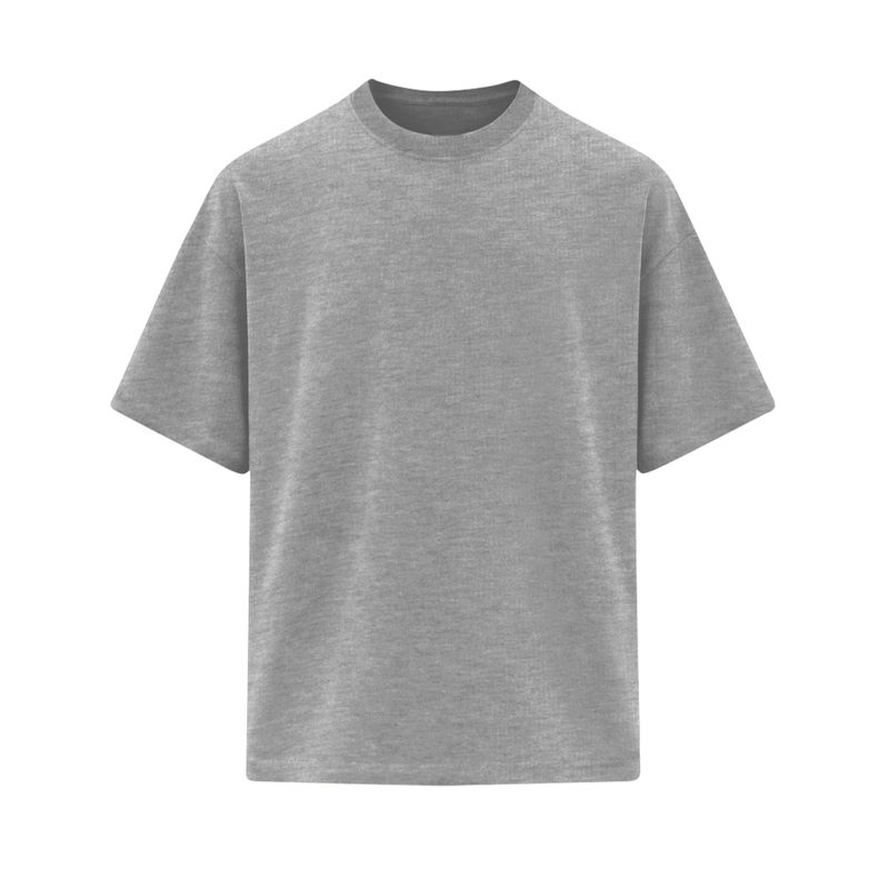 CAMISETA OVERSIZED — GRIS