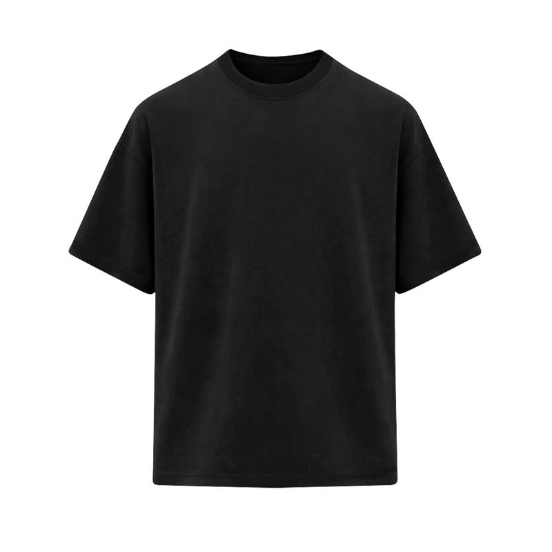 CAMISETA OVERSIZED — NEGRO