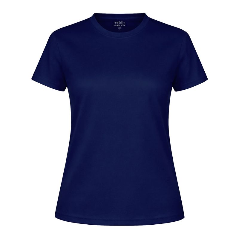 CAMISETA TECNICA MUJER — MARINO