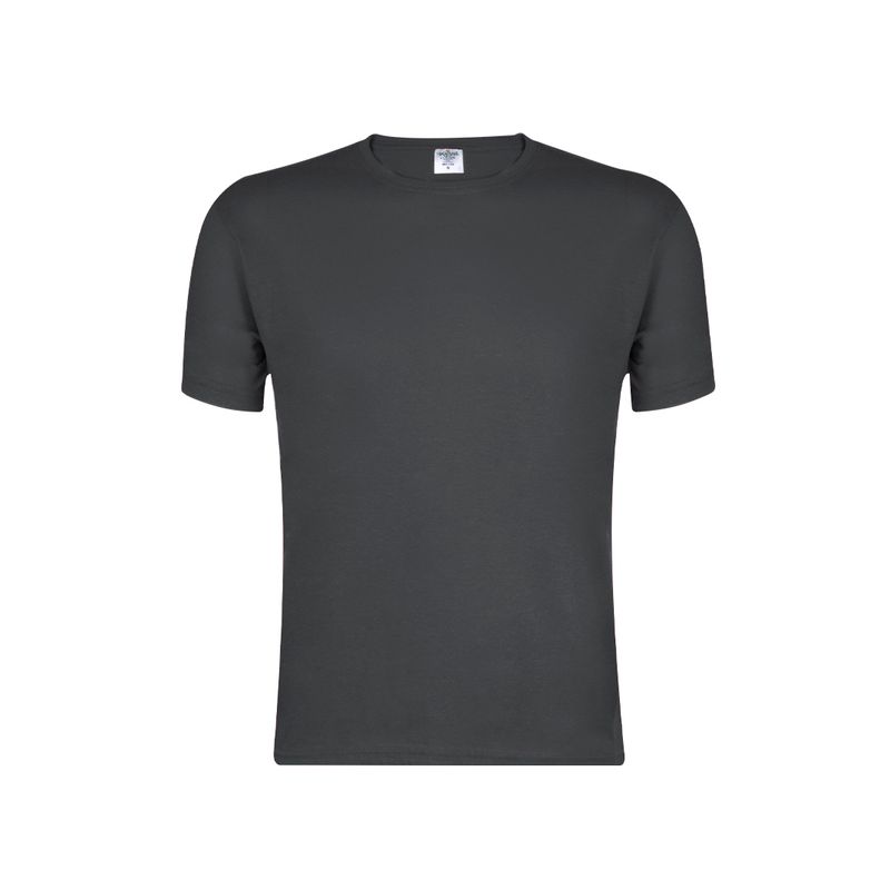 CAMISETA BASIC 150 ADULTO — GRIS OSCURO