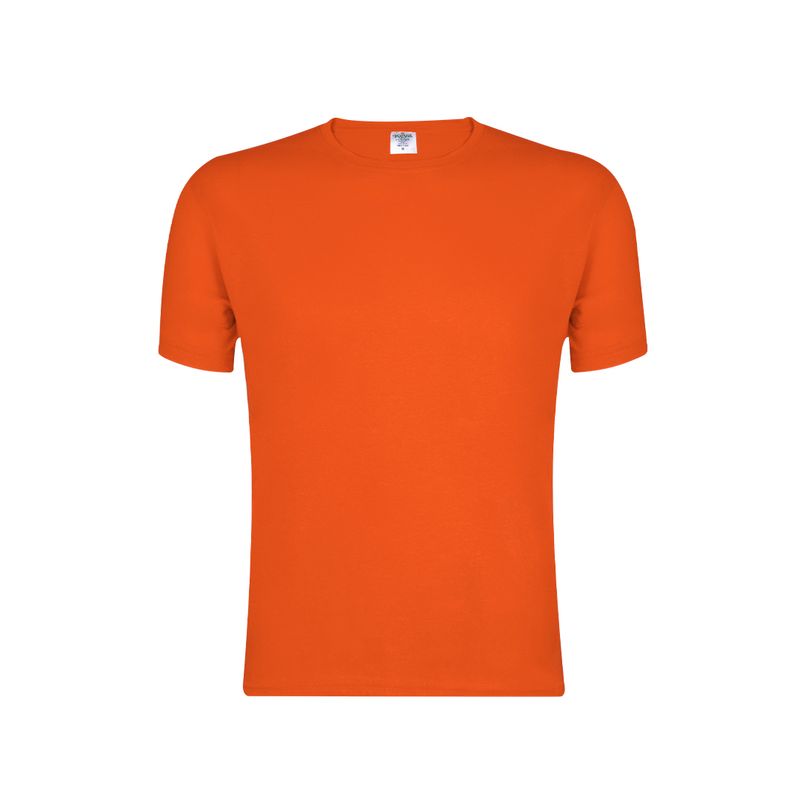 CAMISETA BASIC 150 ADULTO — NARANJA
