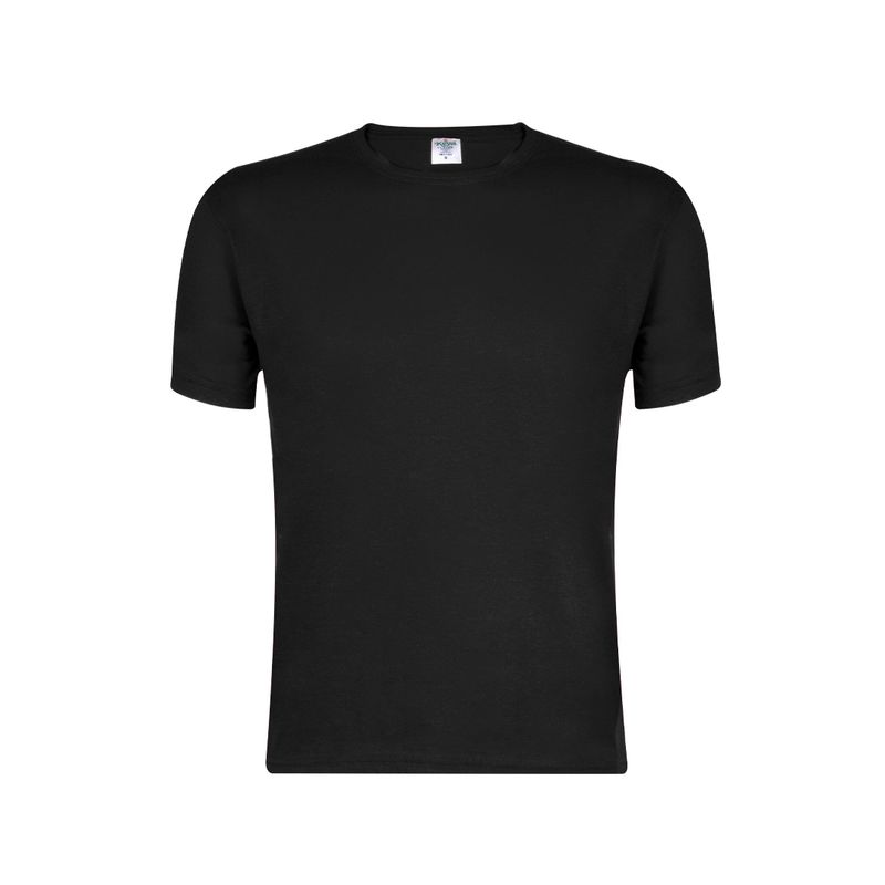 CAMISETA BASIC 150 ADULTO — NEGRO