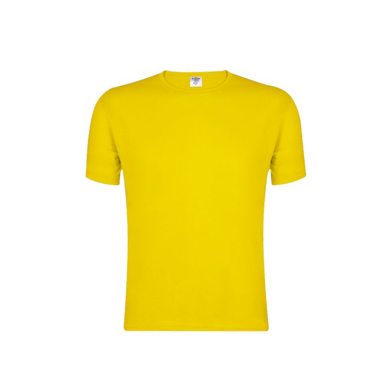 CAMISETA PREMIUM 180 ADULTO — AMARILLO