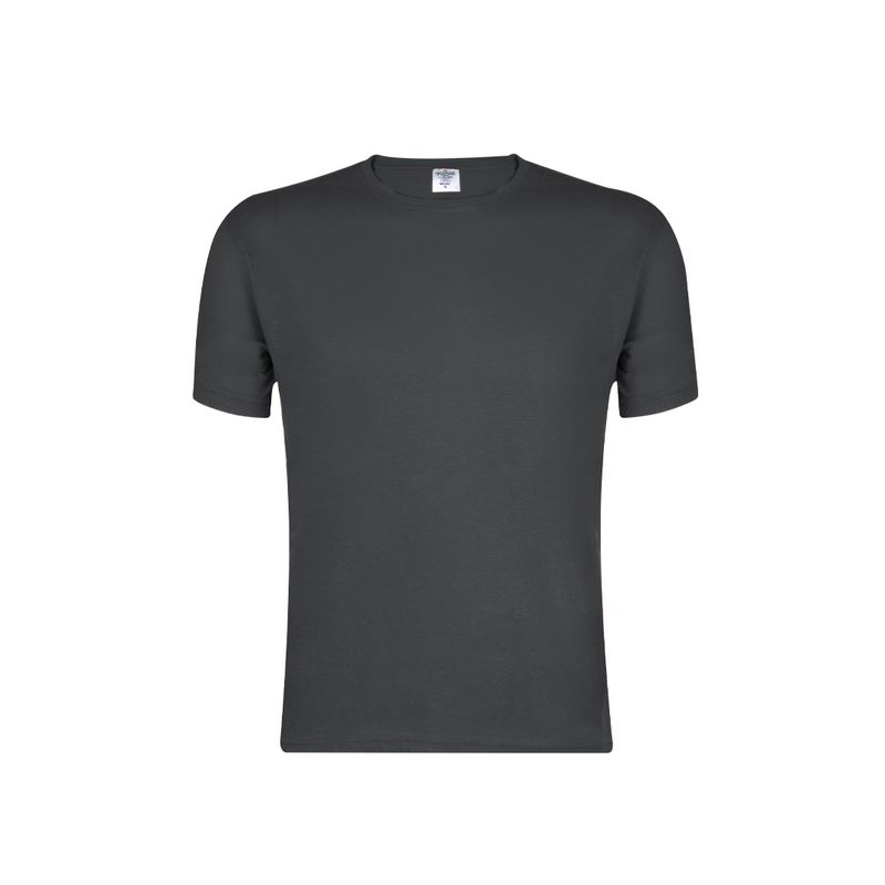 CAMISETA PREMIUM 180 ADULTO — GRIS OSCURO