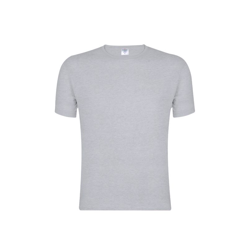 CAMISETA PREMIUM 180 ADULTO — GRIS