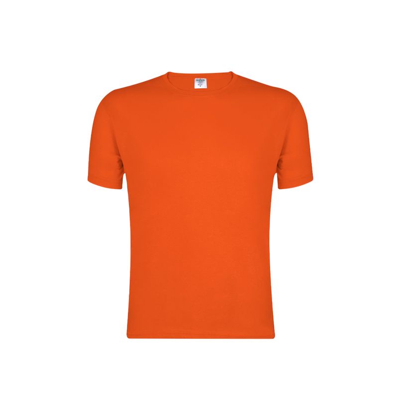 CAMISETA PREMIUM 180 ADULTO — NARANJA