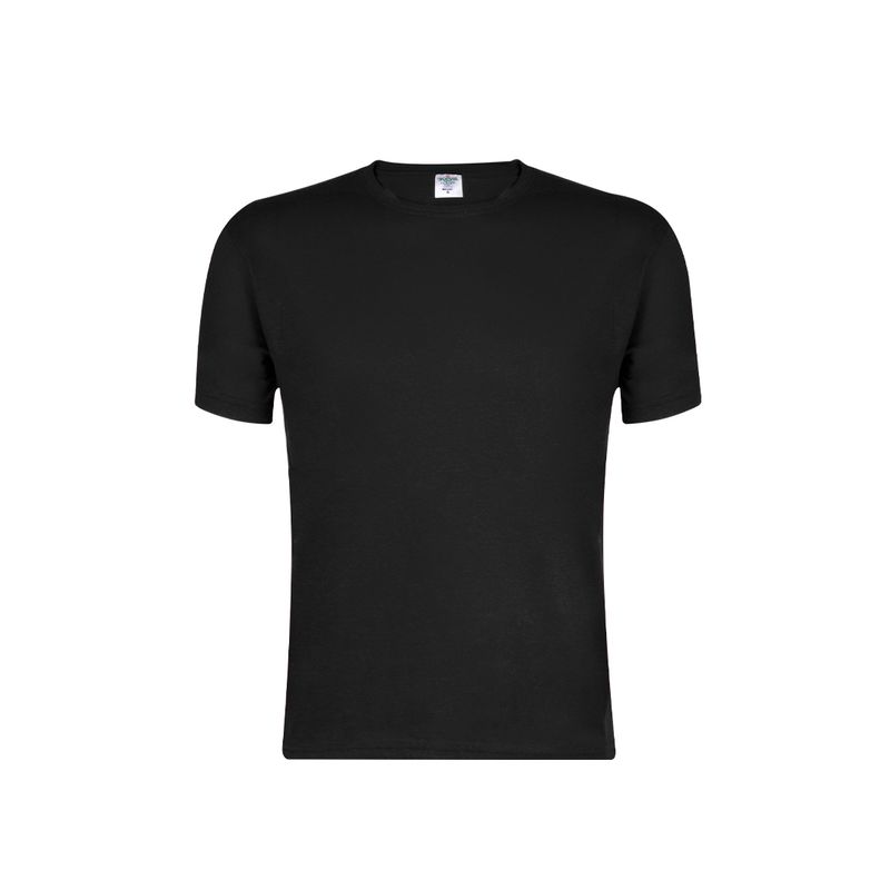 CAMISETA PREMIUM 180 ADULTO — NEGRO