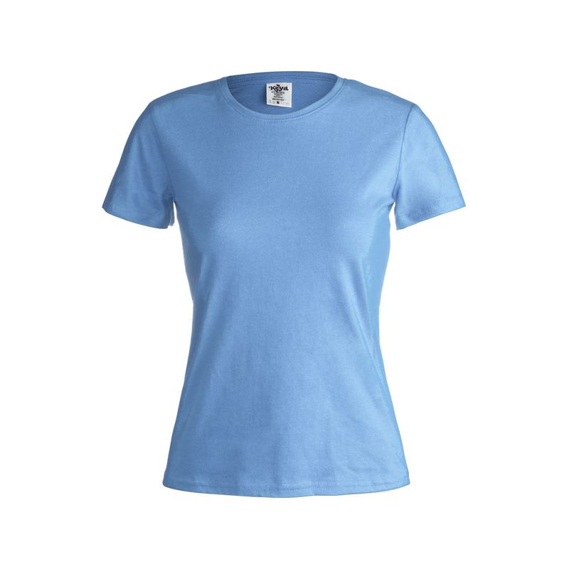 CAMISETA BASIC 150 MUJER — AZUL CLARO