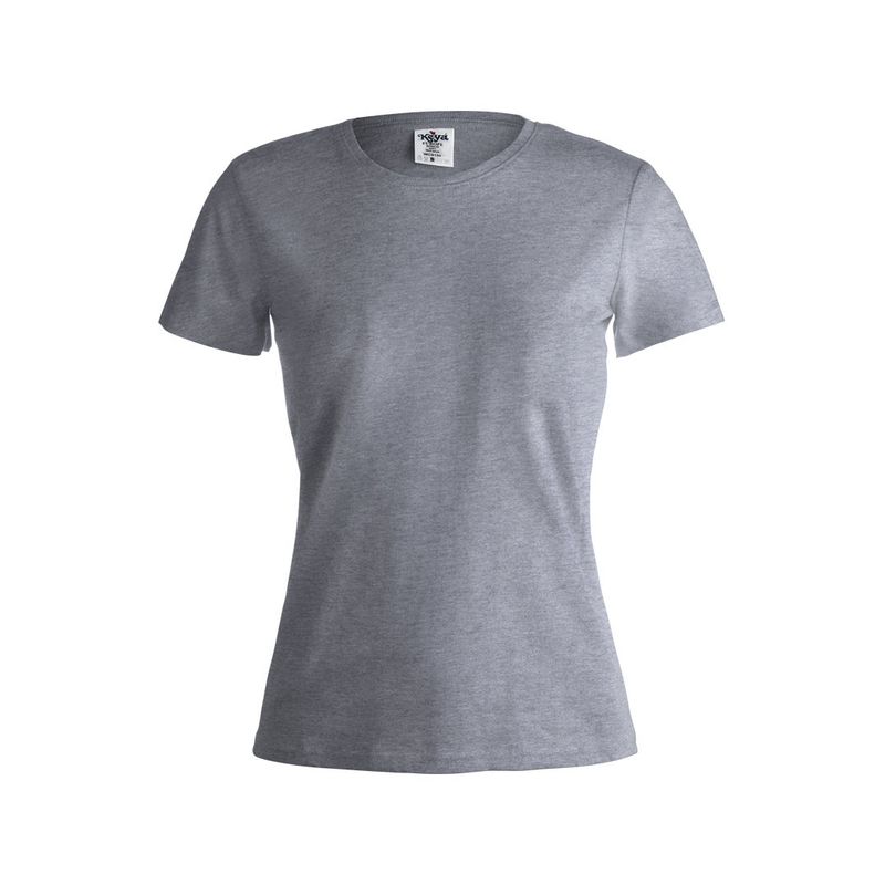 CAMISETA BASIC 150 MUJER — GRIS