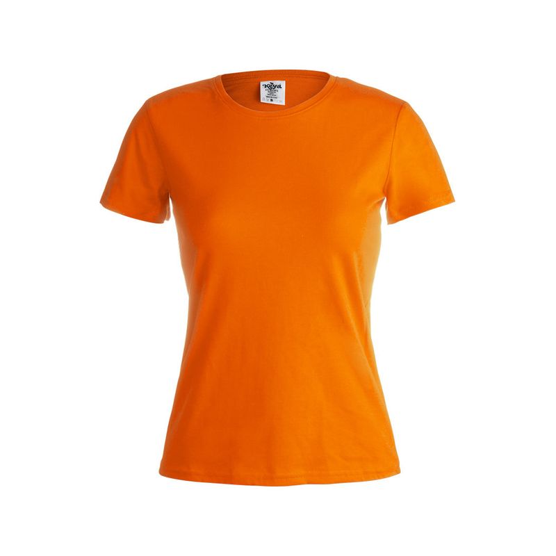 CAMISETA BASIC 150 MUJER — NARANJA