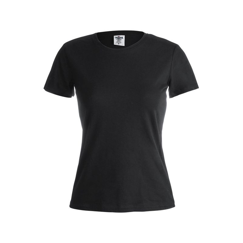 CAMISETA BASIC 150 MUJER — NEGRO