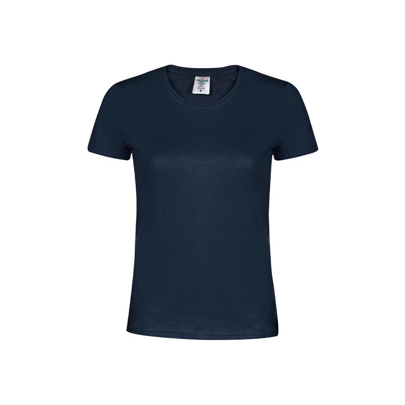 CAMISETA PREMIUM 180 MUJER — MARINO OSCURO