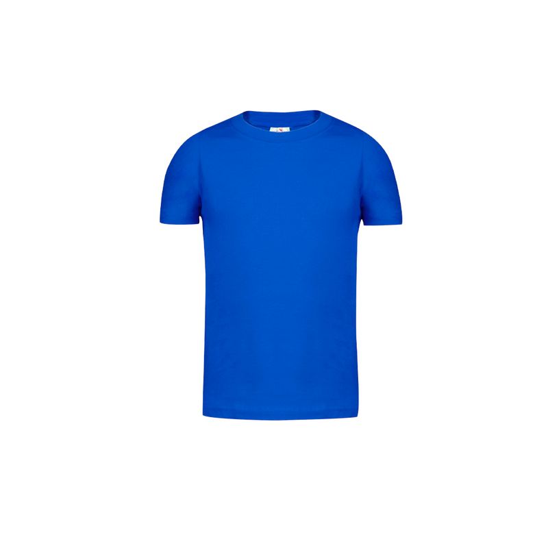 CAMISETA BASIC 150 NIÑO — AZUL
