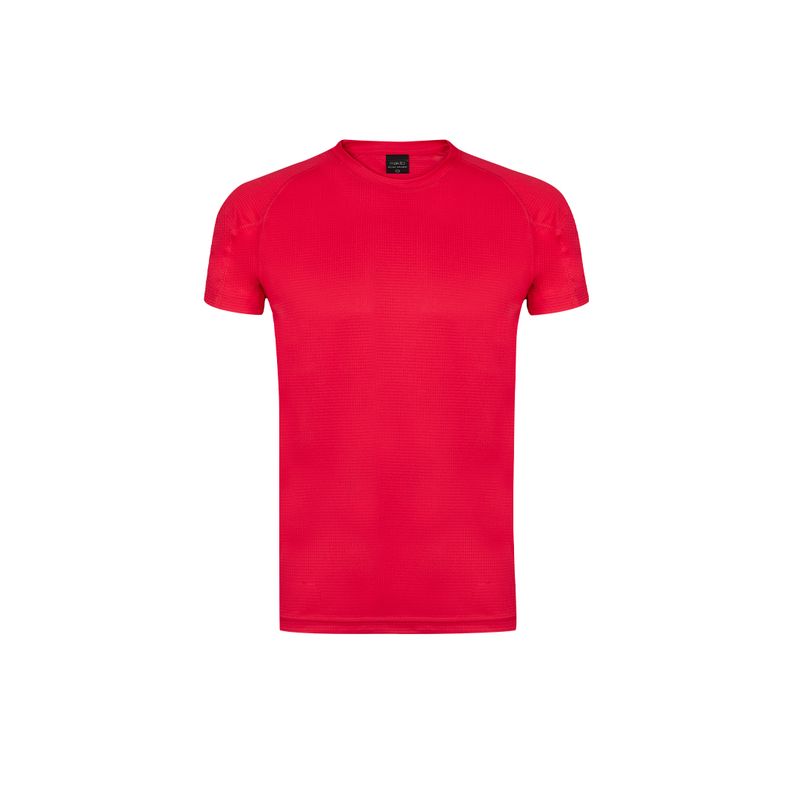 CAMISETA TECNICA NIÑO — ROJO