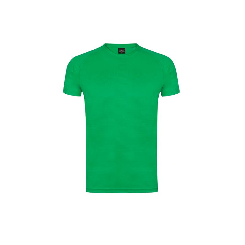 CAMISETA TECNICA NIÑO — VERDE