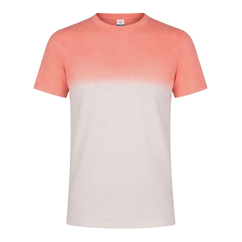 CAMISETA DUO TONO — SALMÓN