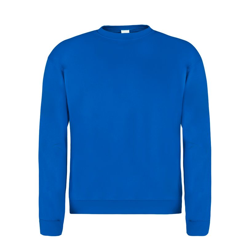 SUDADERA BASIC ADULTO — AZUL