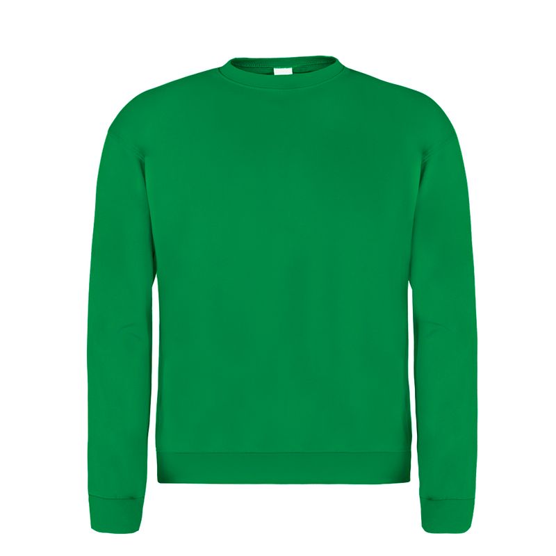 SUDADERA BASIC ADULTO — VERDE