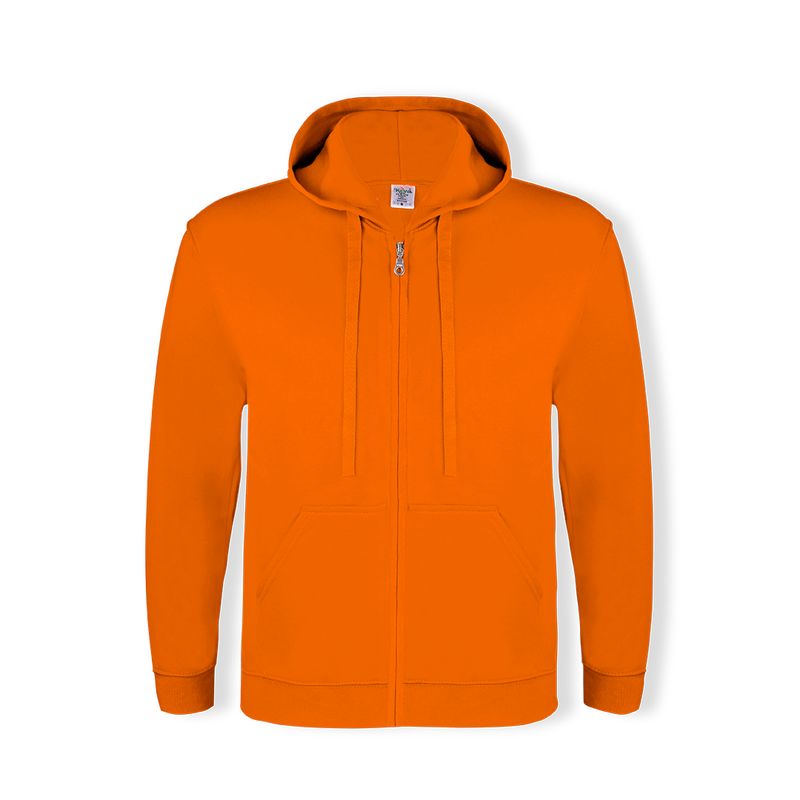 SUD CAPUCHA CIERRE BASIC ADULTO — NARANJA