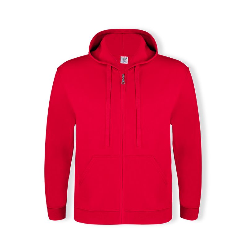 SUD CAPUCHA CIERRE BASIC ADULTO — ROJO