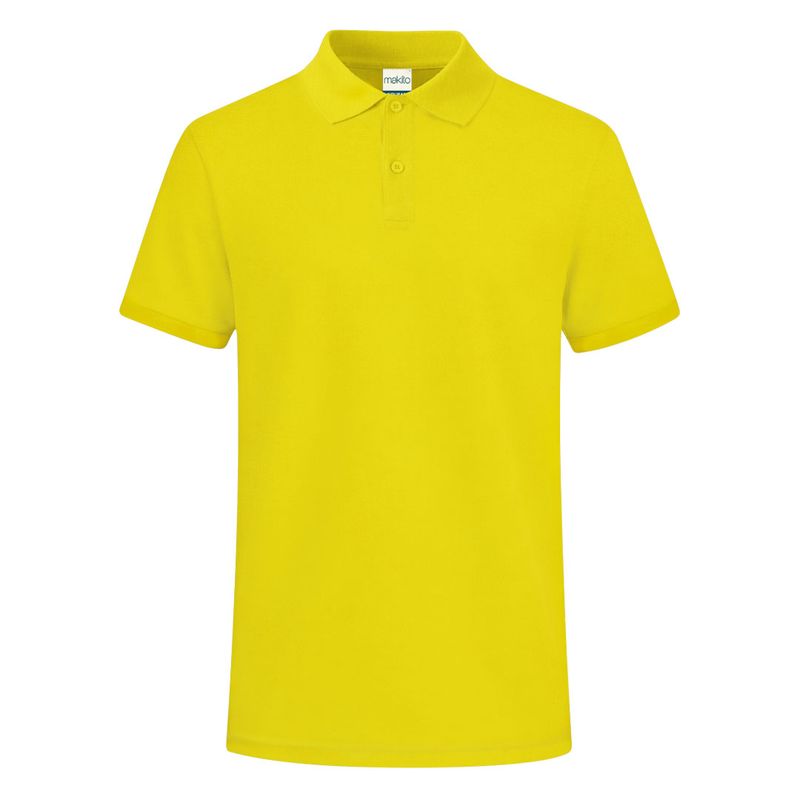 POLO PREMIUM 220 ADULTO — AMARILLO