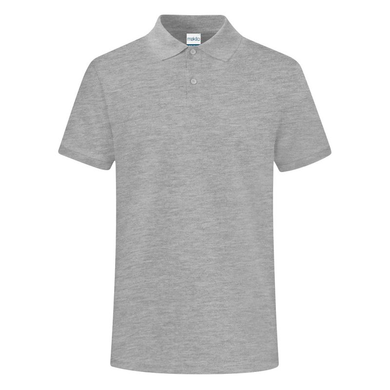 POLO PREMIUM 220 ADULTO — GRIS