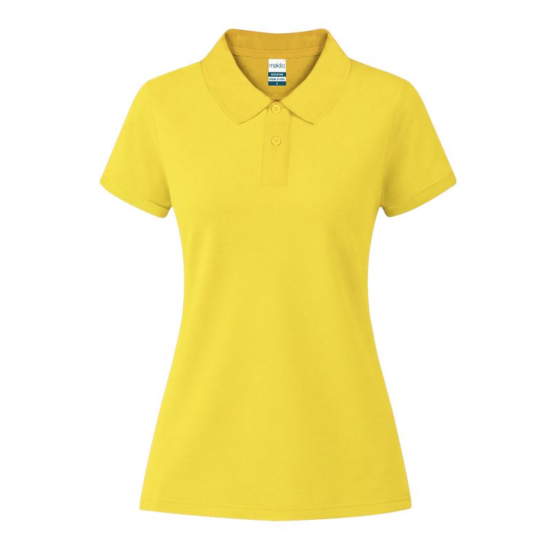 POLO PREMIUM 220 MUJER — AMARILLO