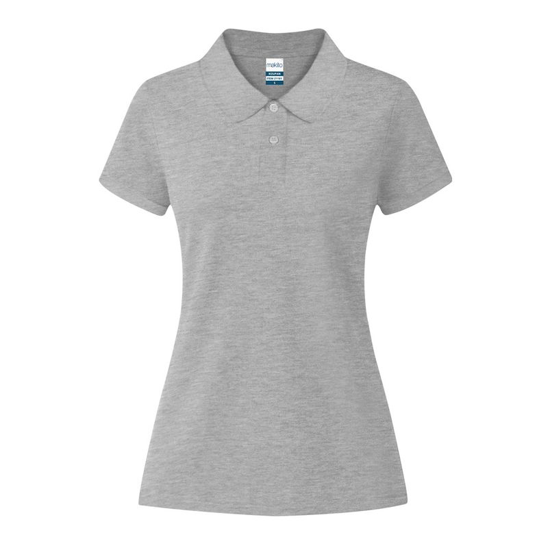 POLO PREMIUM 220 MUJER — GRIS
