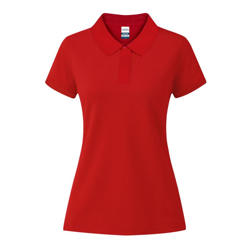 POLO PREMIUM 220 MUJER — ROJO