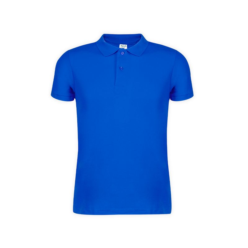 POLO BASIC 180 ADULTO — AZUL