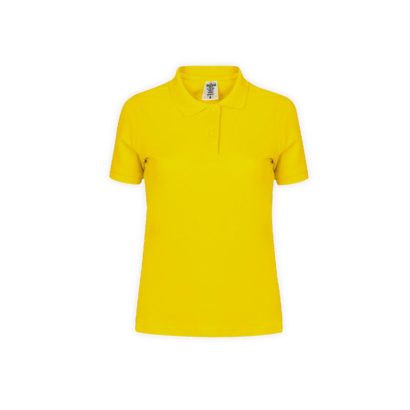 POLO BASIC 180 MUJER — AMARILLO