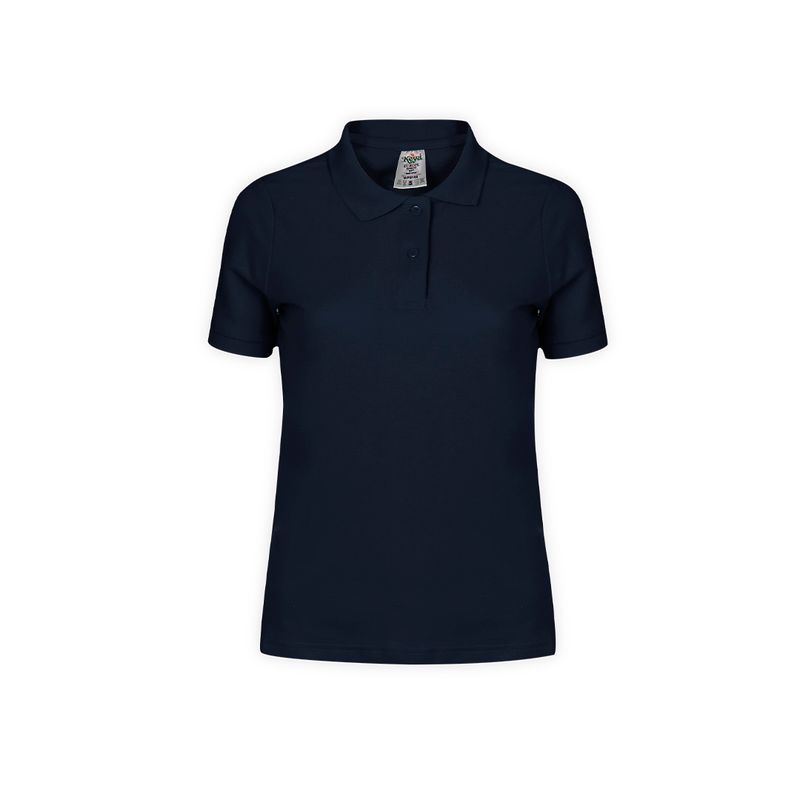 POLO BASIC 180 MUJER — MARINO OSCURO