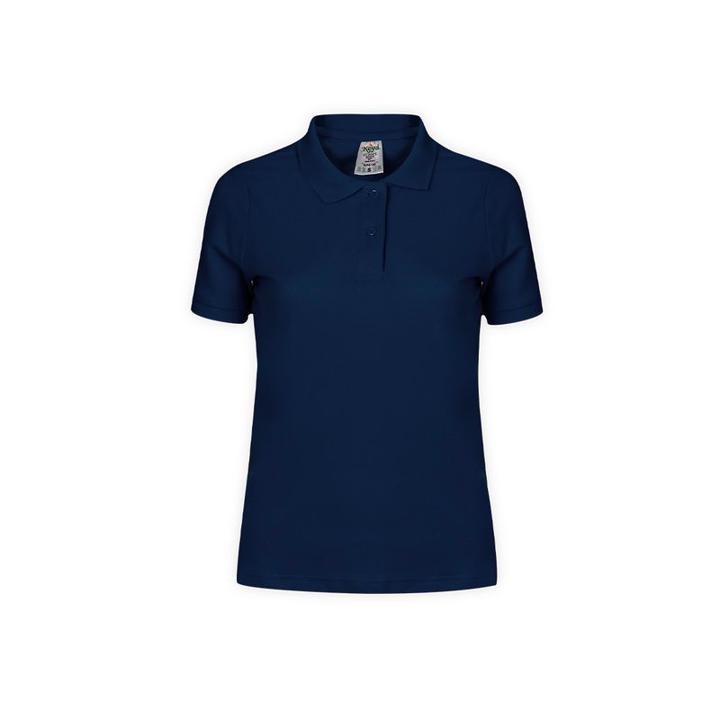 POLO BASIC 180 MUJER — MARINO