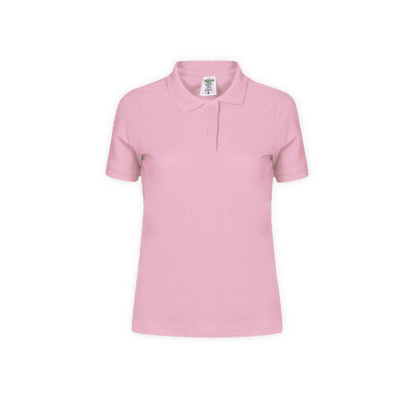 POLO BASIC 180 MUJER — ROSA