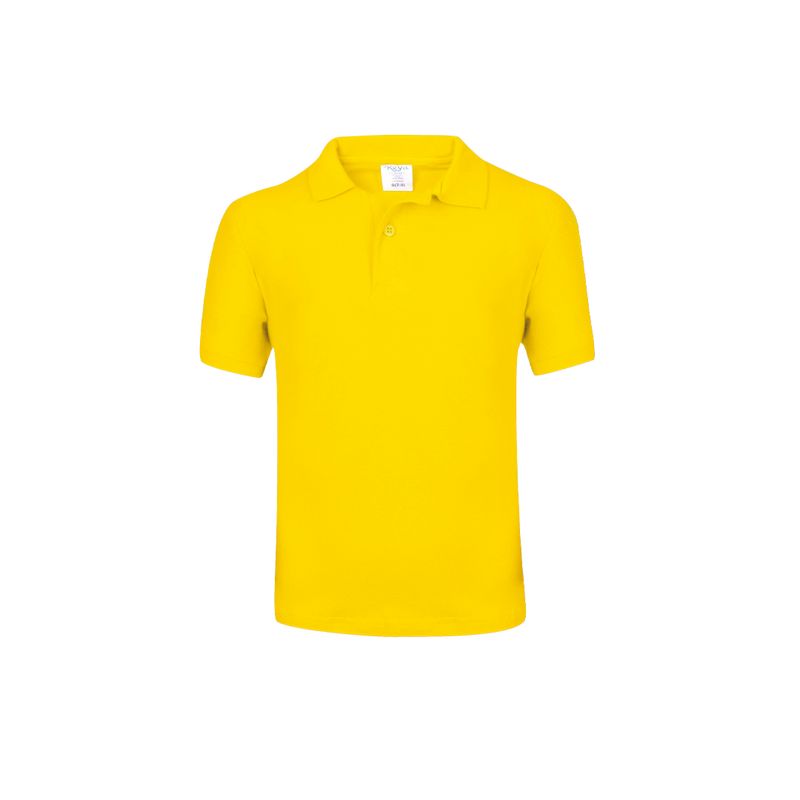 POLO BASIC 180 NIÑO — AMARILLO