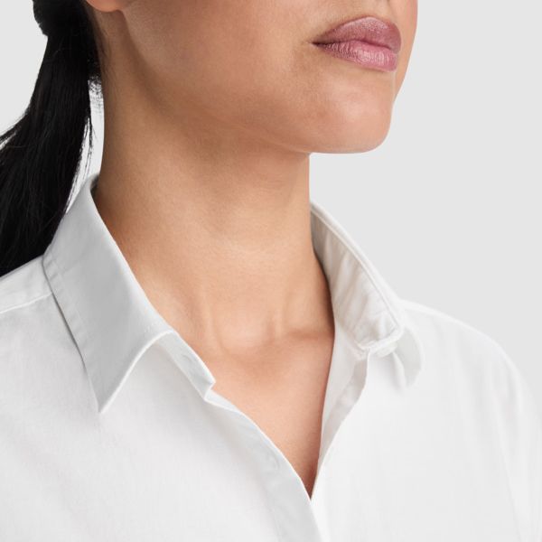 Camisa Cuello Entrelado Mujer Moscú Mujer
