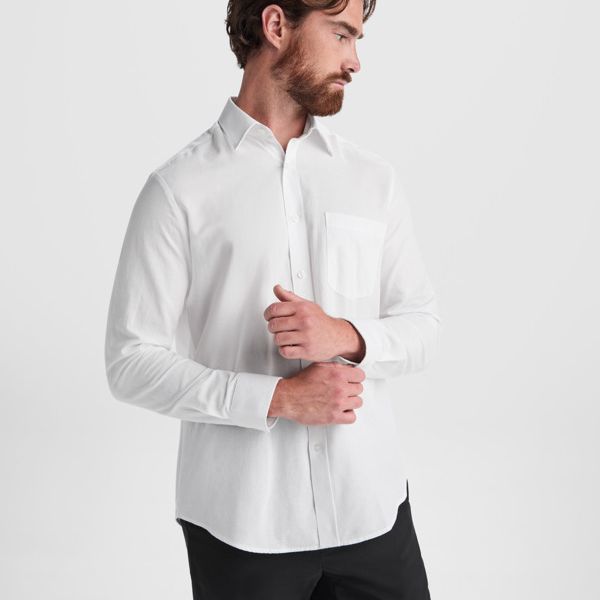 Camisa Espalda Canesú Oxford