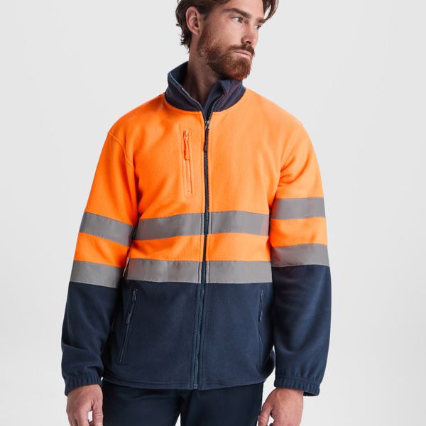 Chaqueta Polar Altair — AMARILLO FLUOR