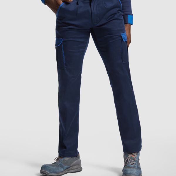 Pantalon Cintura Ajustable Duo Trooper — PLOMO/NEGRO
