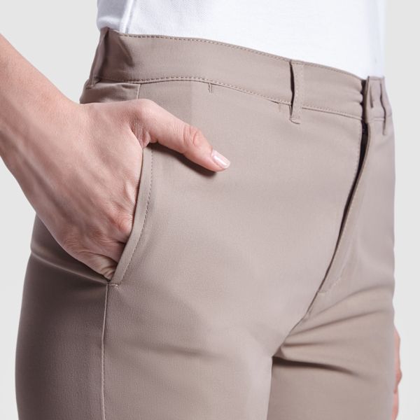 Pantalon Corte Chino Beverly Mujer