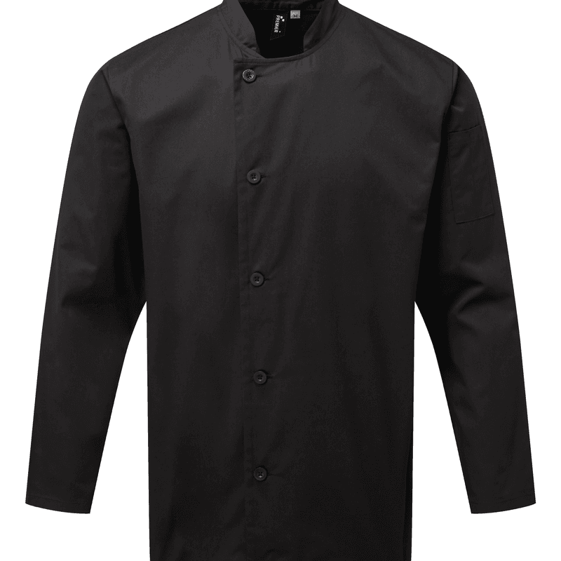 Chaqueta Chef Essential — Negro