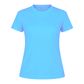 CAMISETA TECNICA MUJER — AZUL CLARO