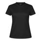 CAMISETA TECNICA MUJER — NEGRO