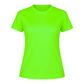 CAMISETA TECNICA MUJER — VERDE CLARO