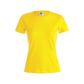 CAMISETA BASIC 150 MUJER — AMARILLO