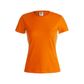 CAMISETA BASIC 150 MUJER — NARANJA