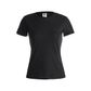 CAMISETA BASIC 150 MUJER — NEGRO
