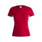 CAMISETA BASIC 150 MUJER — ROJO