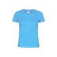 CAMISETA PREMIUM 180 MUJER — AZUL CLARO